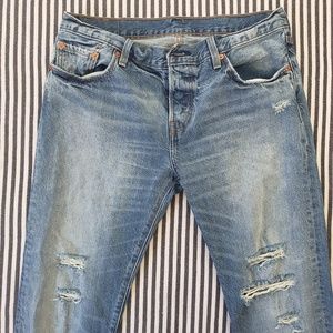 NWOT Levi's 501 CT Boyfriend Jeans